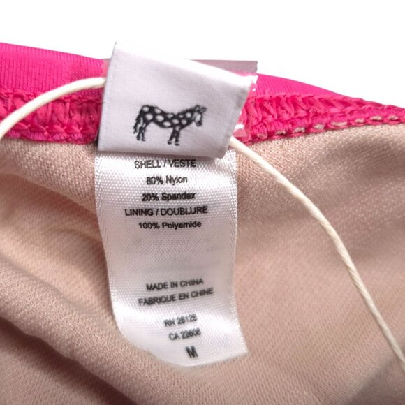 Echo New York Womens Tie-Side String Bikini Bottom Medium Pink - Picture 4 of 5